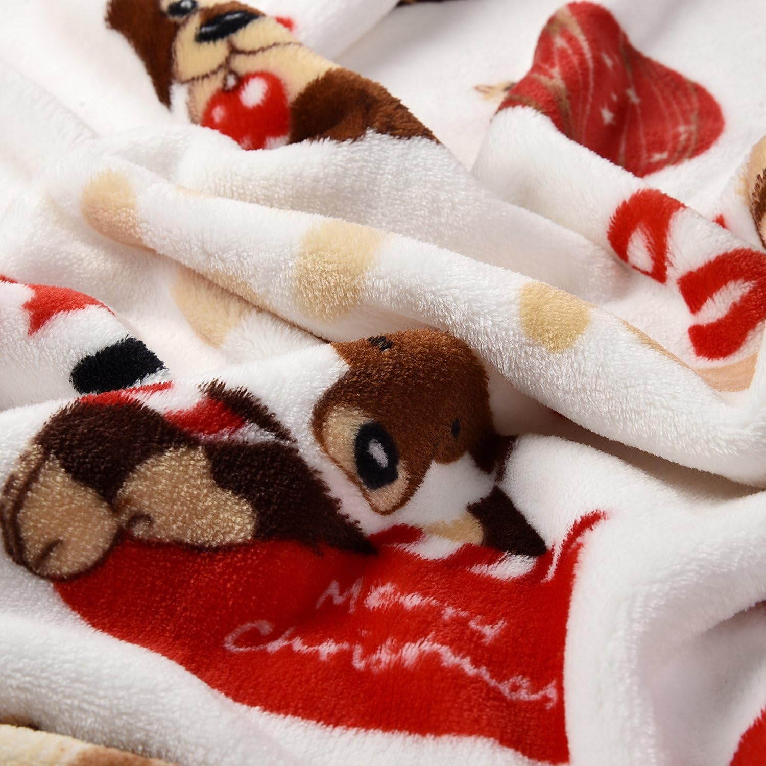 Washable Dog Blanket Soft Fleece Pet Flannel Throw Blankets for Small Dogs and Cats (21 * 30 Inch)