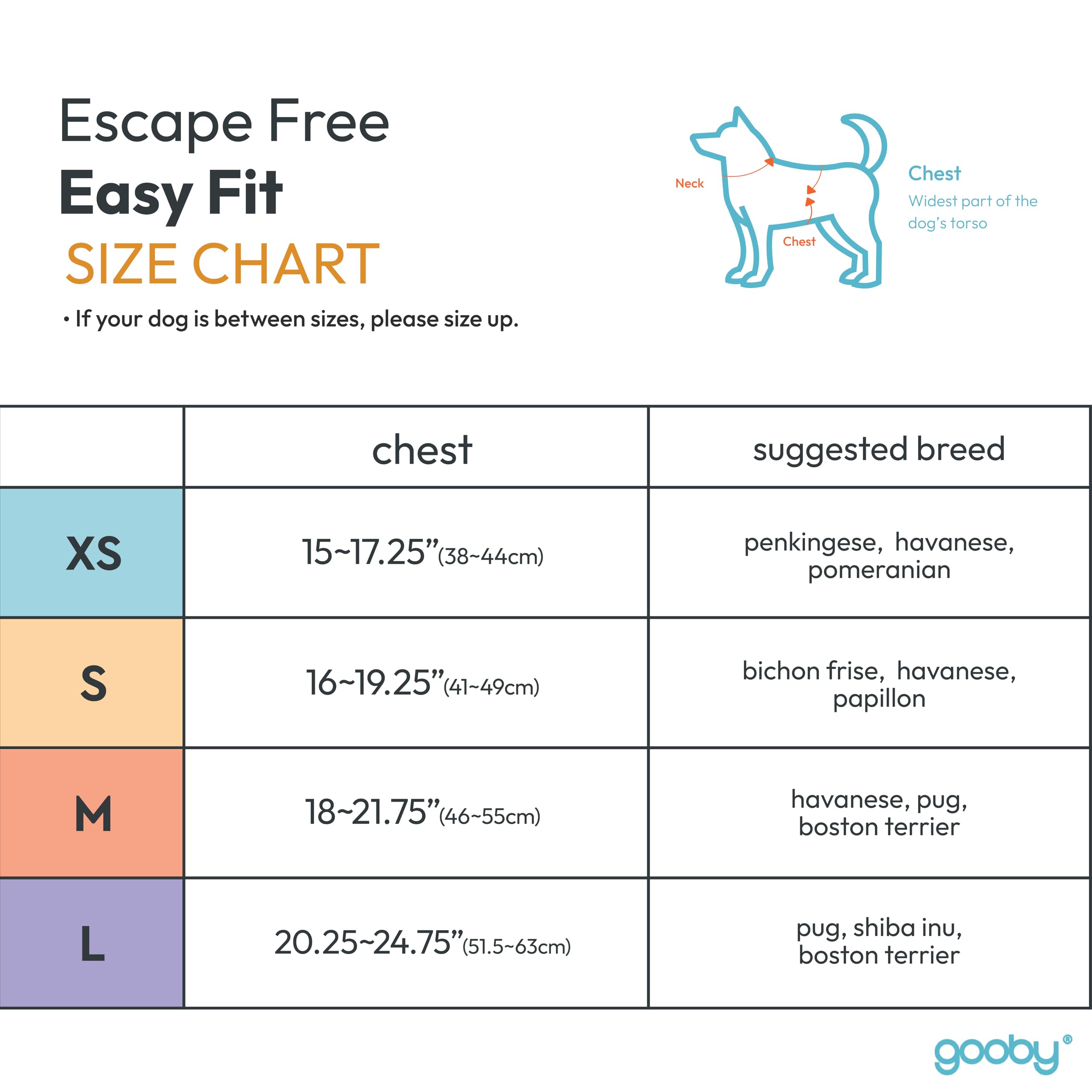 Gooby - Escape Free Easy Fit Harness