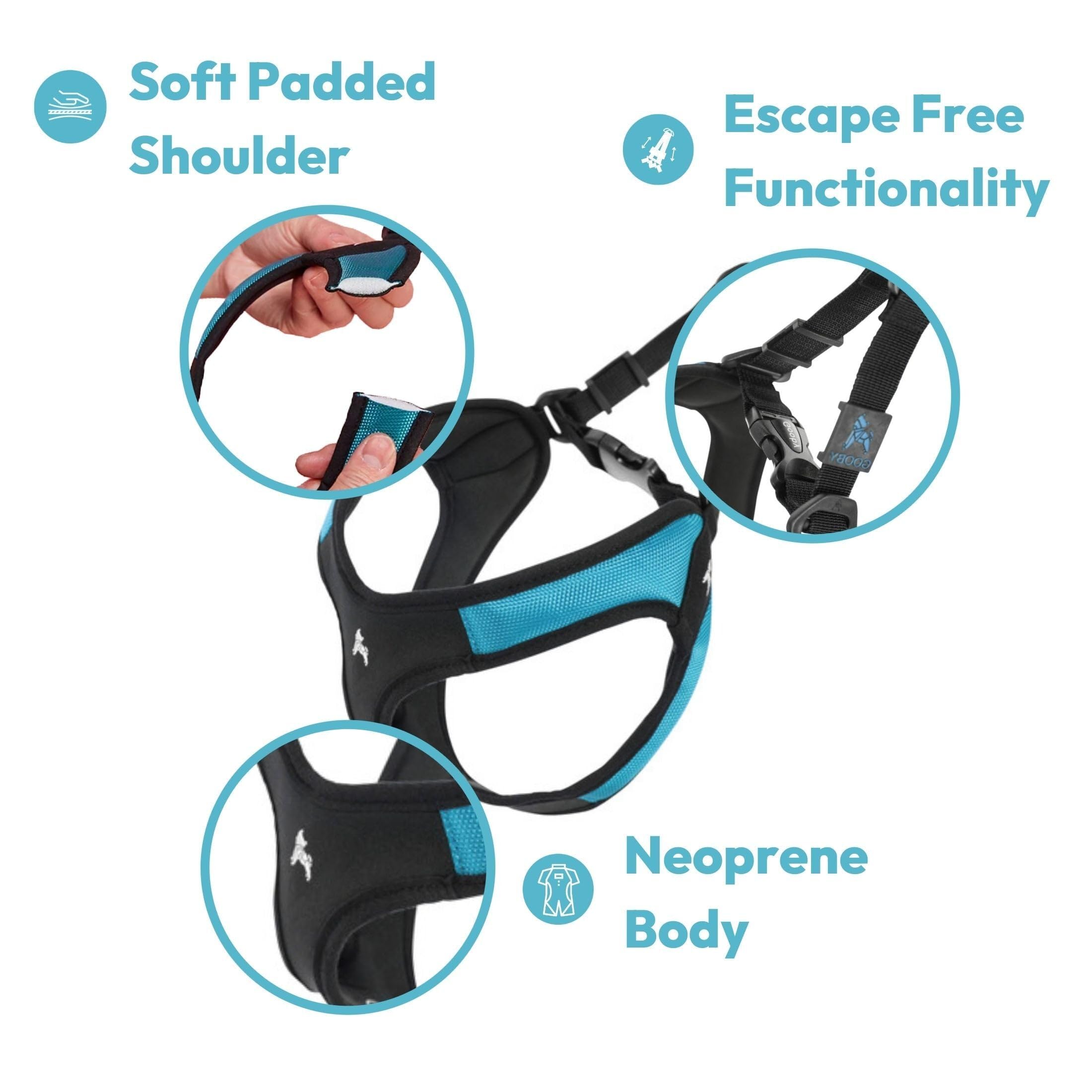 Gooby - Escape Free Easy Fit Harness