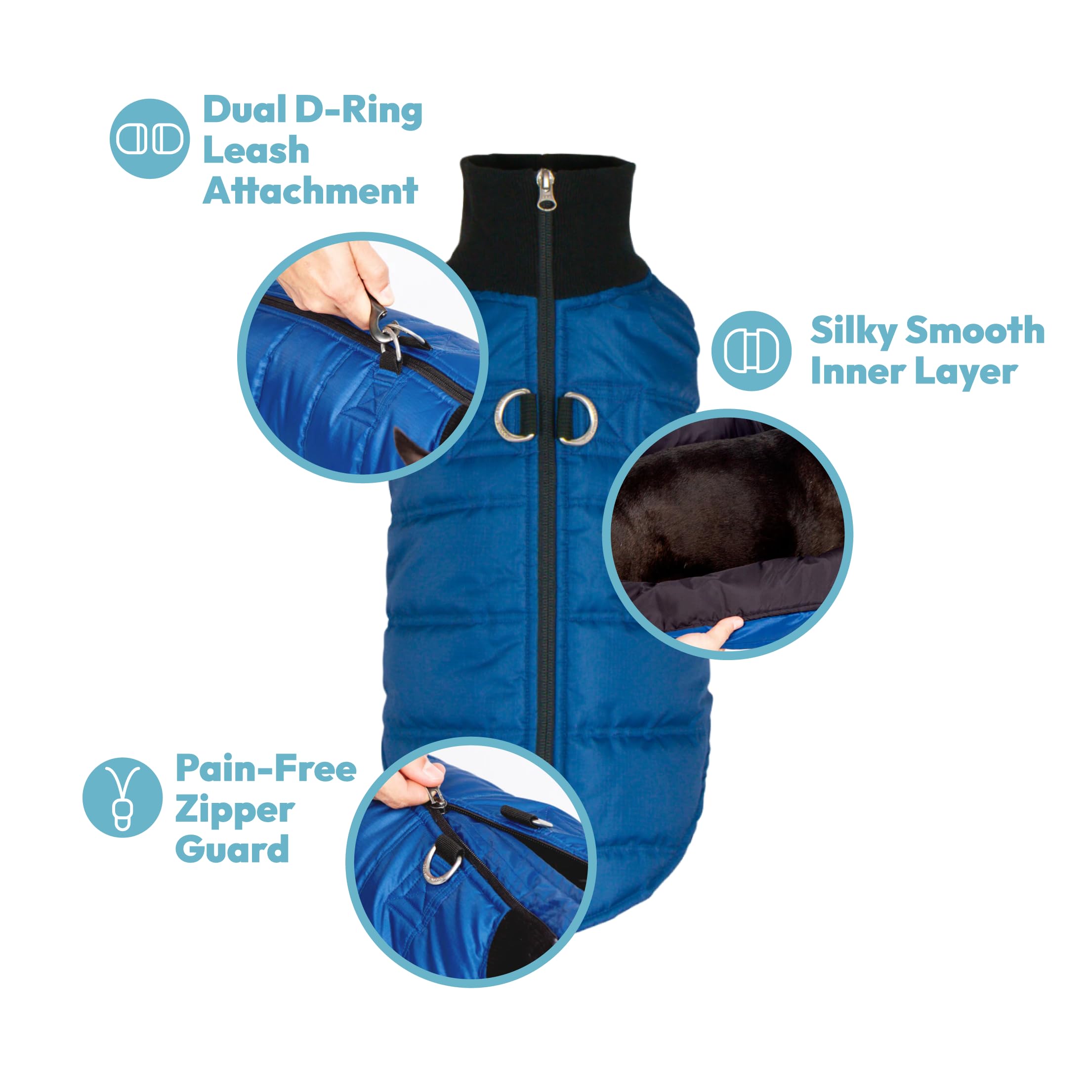 Gooby G21 Bomber Dog Jacket