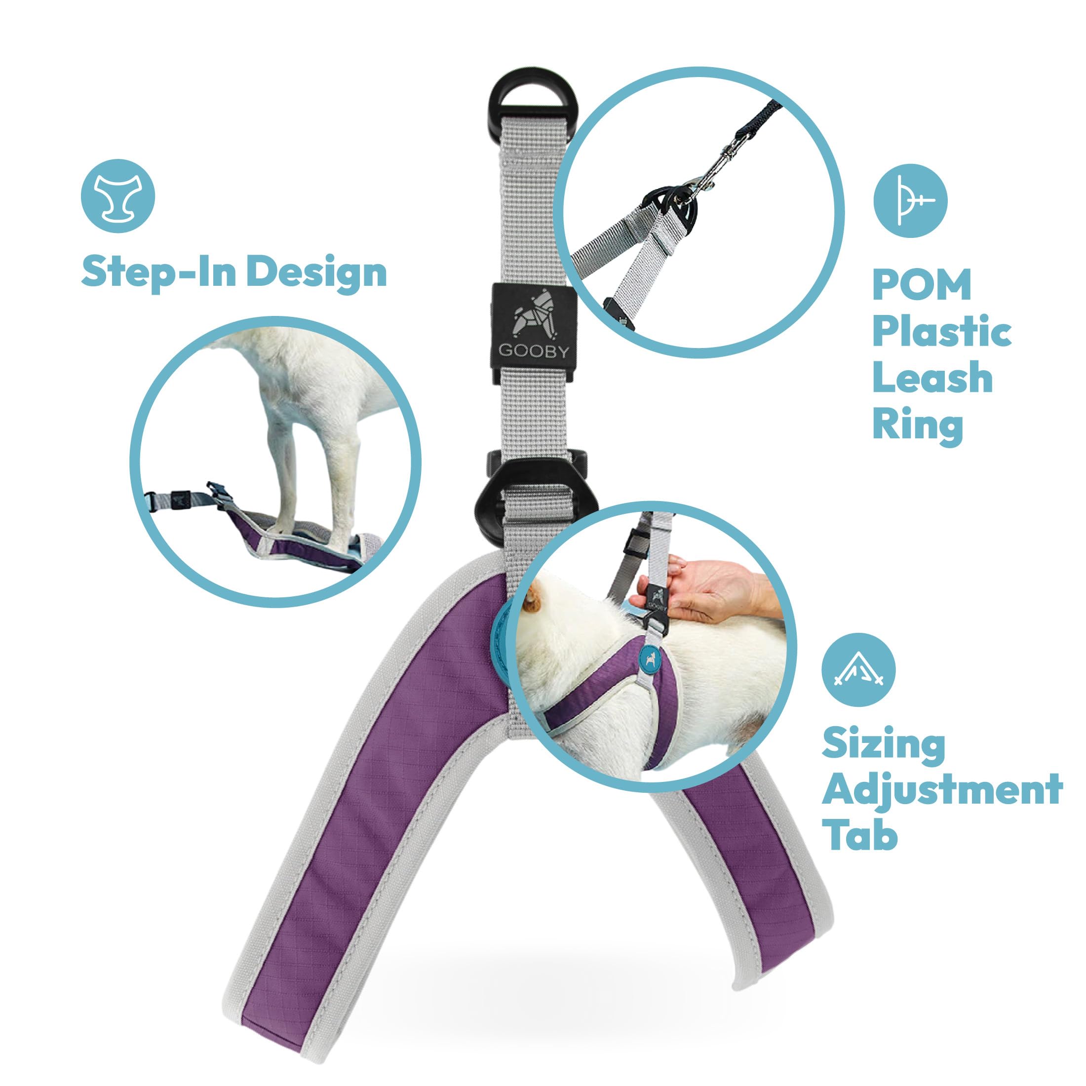 Gooby Simple Step in III Harness