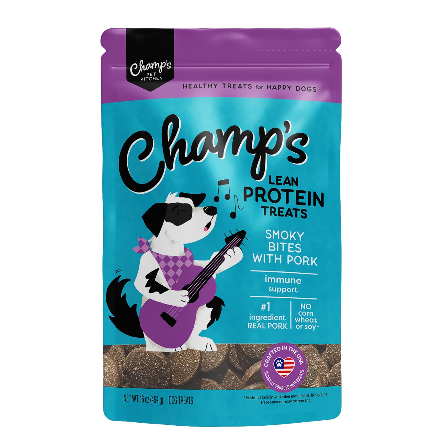 CHAMPS Soft Healthy Dog Treats - Grain Free Salmon - 16 oz
