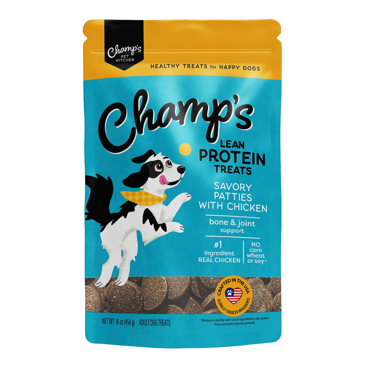 CHAMPS Soft Healthy Dog Treats - Smoky Pork - 16 oz