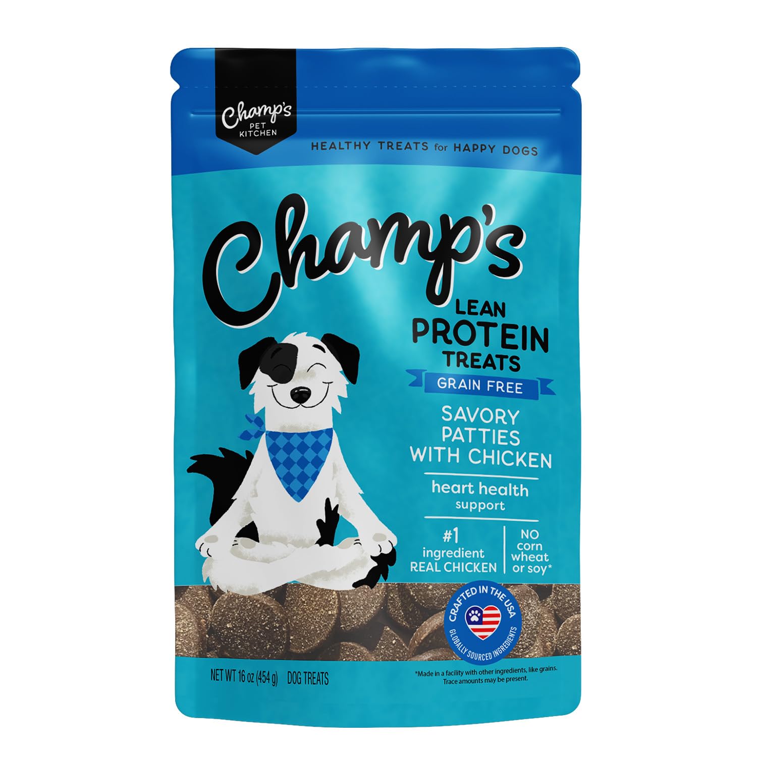 CHAMPS Soft Healthy Dog Treats - Grain Free Salmon - 16 oz