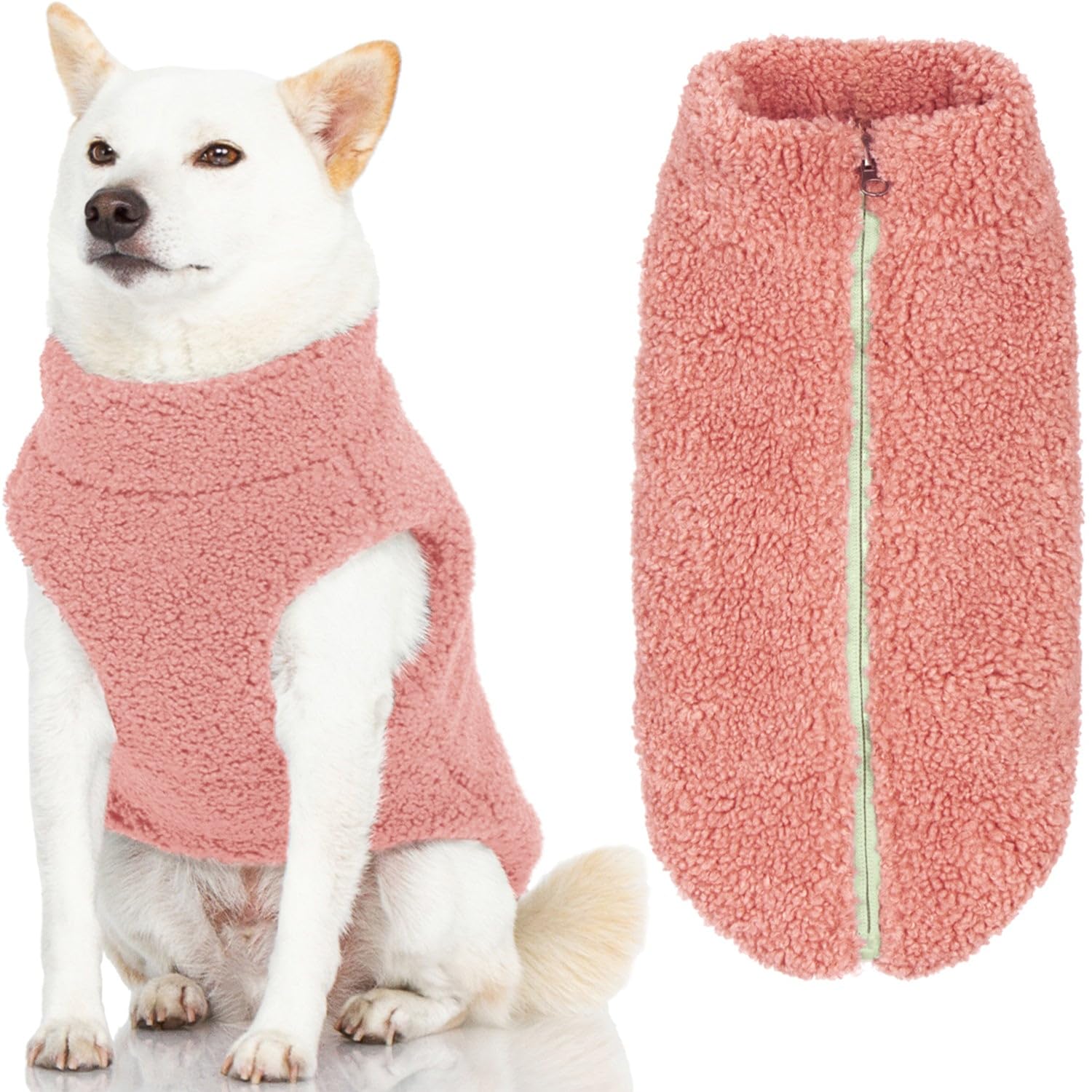 Gooby Sherpa Vest Dog Sweater