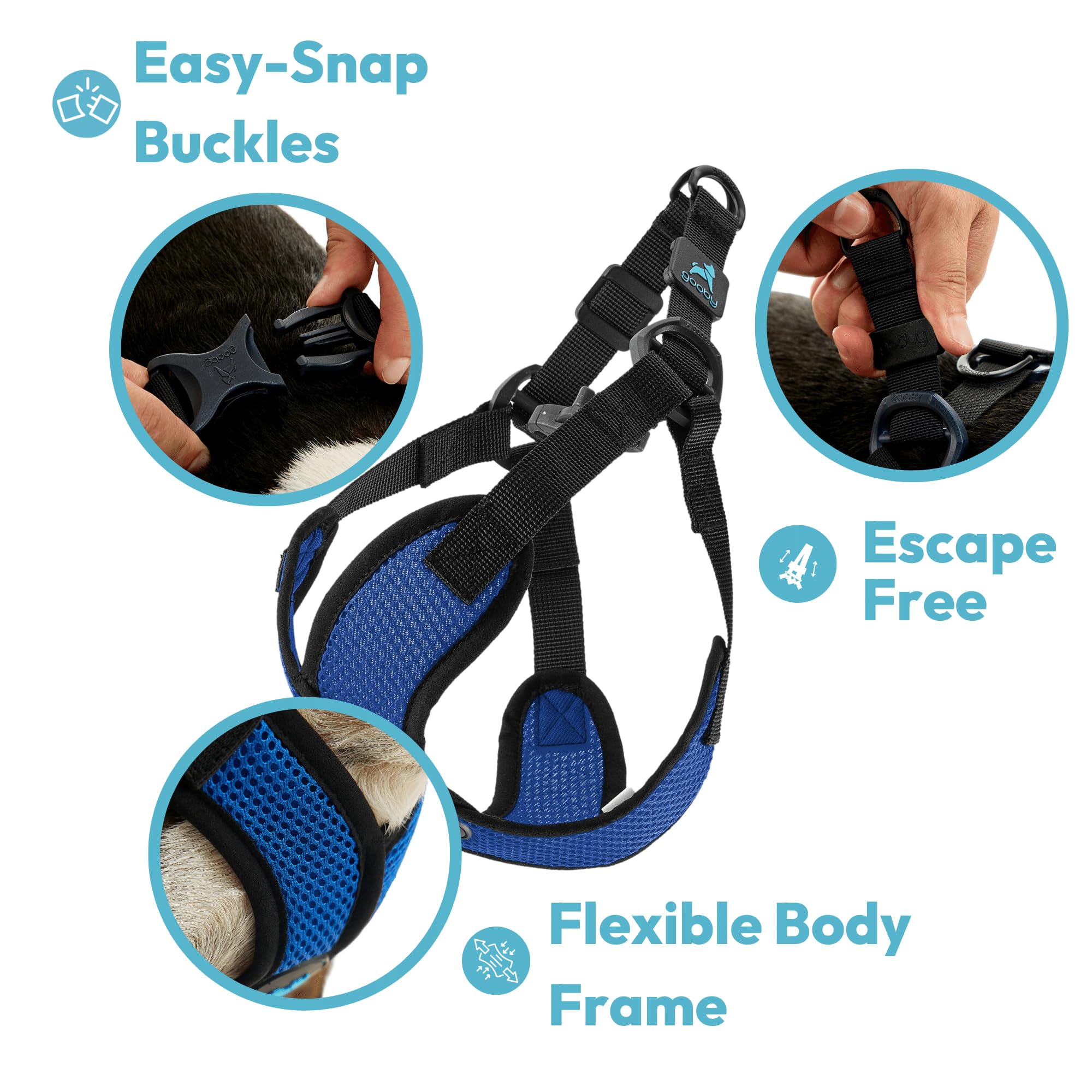 Gooby Comfort X Step in Lite Dog Harness