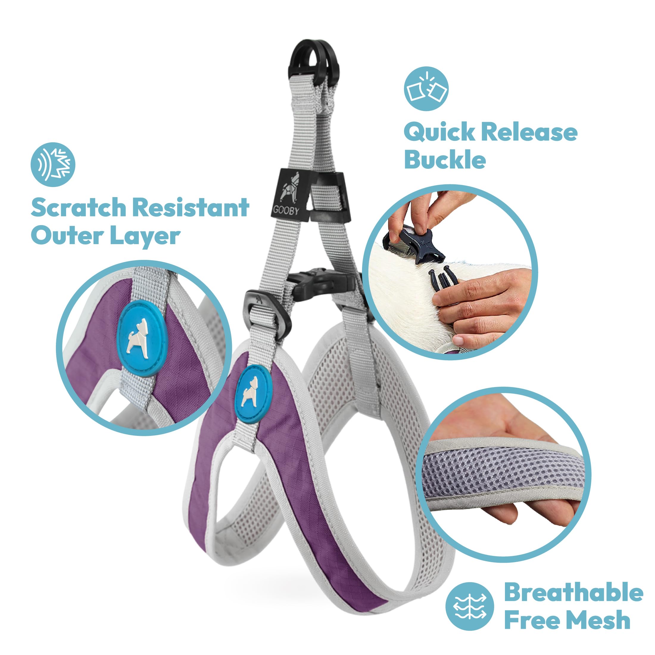 Gooby Simple Step in III Harness