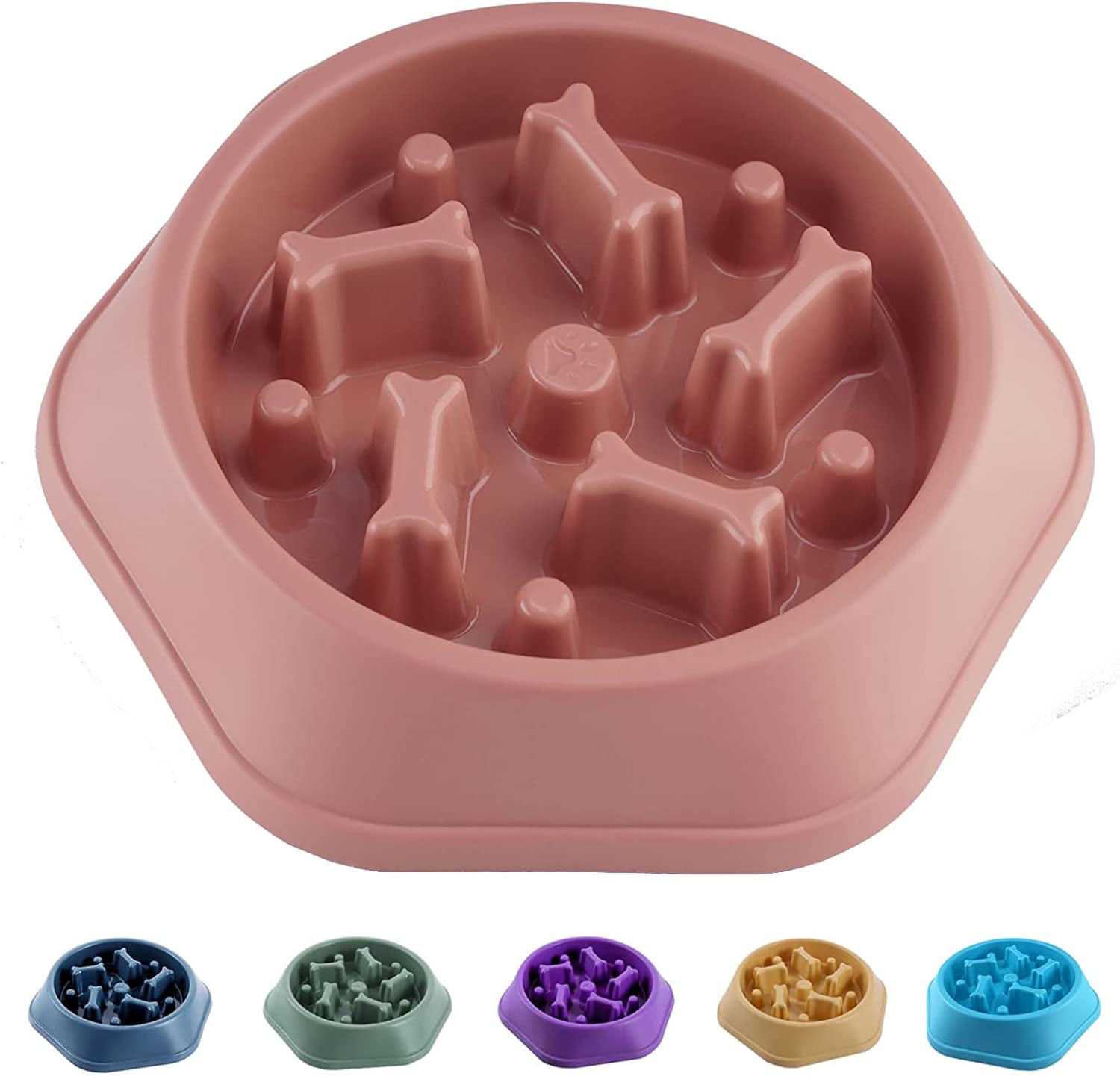 Slow Feeder Dog Bowl anti Gulping